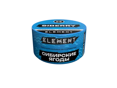 Табак Element New Вода 25г Siberry M