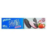 Печенье Oreo Thin Crisp 95г Sweet and Sour Strawberry