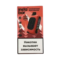 Одноразовая электронная сигарета Instabar WT 10000 M - Клубничное Мороженое M