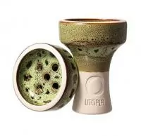 Чаша глиняная Utopia Убивашка (Bansha Glaze Green) !