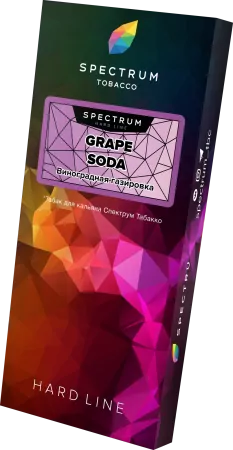 Табак Spectrum Hard Line 100г Grape Soda M