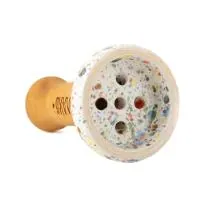 Чаша глиняная Облако Black Glaze (Скитлз)