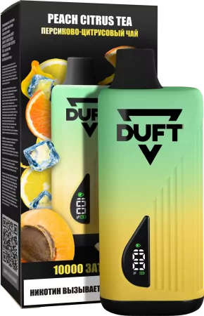 Одноразовая электронная сигарета Duft 10000 Peach Citrus Tea M
