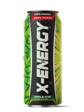 Энергетик X-ENERGY 450мл Яблоко-Киви M