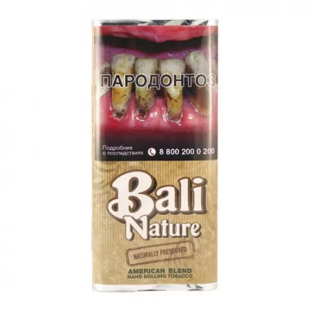 Табак для самокруток Bali 40гр. Nature American Blend