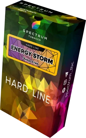 Табак Spectrum Hard Line 40г Energy Storm M !