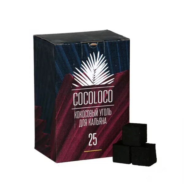 Уголь кокосовый CocoLoco 72 шт