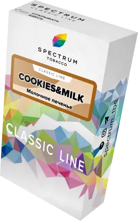 Табак Spectrum 40г Cookies&milk M !