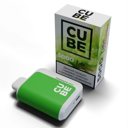Одноразовая электронная сигарета Skey Cube 5000 - Киви и Клубника M — фото 2