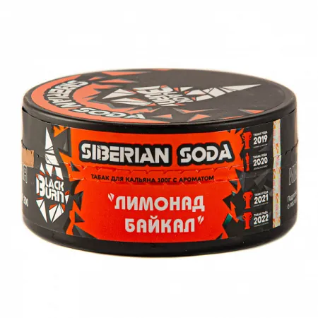 Купить Табак Black Burn 100г Siberian Soda М