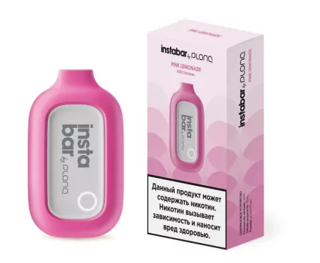 Одноразовая электронная сигарета Instabar Розовый Лимонад 5000 M