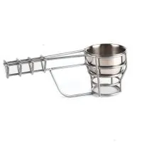 Корзина для угля переносная (12 Silver)