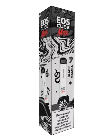 Одноразовая электронная сигарета EOS Cube Max 2% Black Mamba