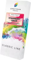 Табак Spectrum 100г Strawberry Cream M