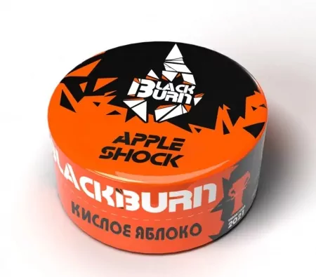 Табак Black Burn 25г Apple Shock М