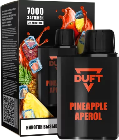 Одноразовая электронная сигарета Duft 7000 Pineapple Aperol M