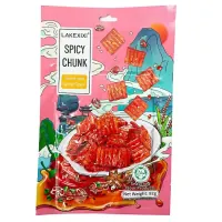 Соевое мясо Lakexixi 92г Острый Ломтик Sweet and Spicy
