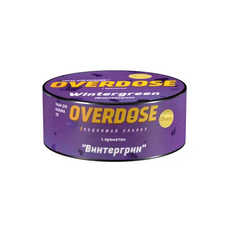 Табак Overdose 25г Wintergreen M