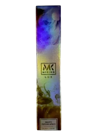 Одноразовая электронная сигарета Miking Lux 800 - Манго персик арбуз 2%