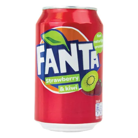 Напиток Fanta 330мл Strawberry-Kiwi М
