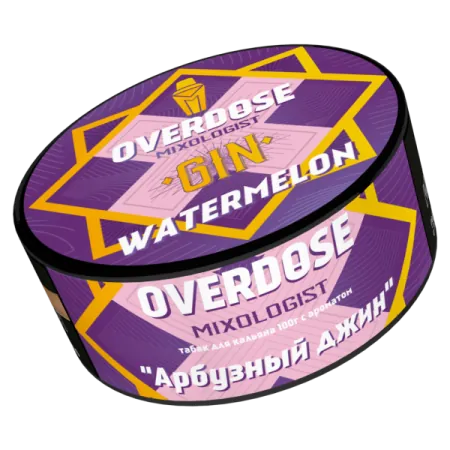 Табак Overdose 100г Gin Watermelon M