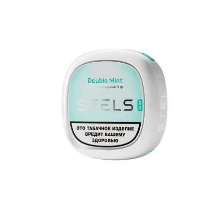Жевательный табак Stels (by Plonq) 12гр Double Mint Slim M