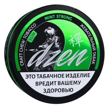 Жевательный табак Dzen 9гр Mint Strong Slim M