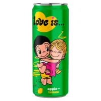Напиток Love is 330мл Яблоко и Лимон М