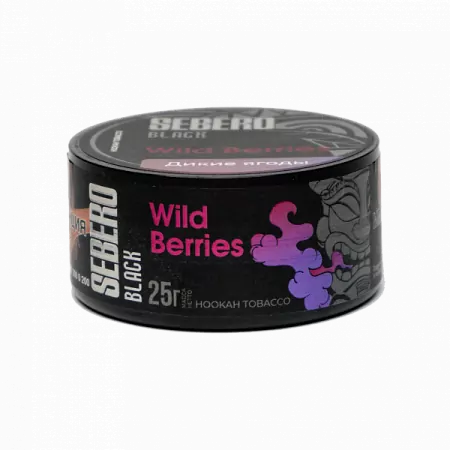 Табак Sebero Black 25г Wild Berries M