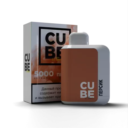 Одноразовая электронная сигарета Skey Cube 5000 - Персик M