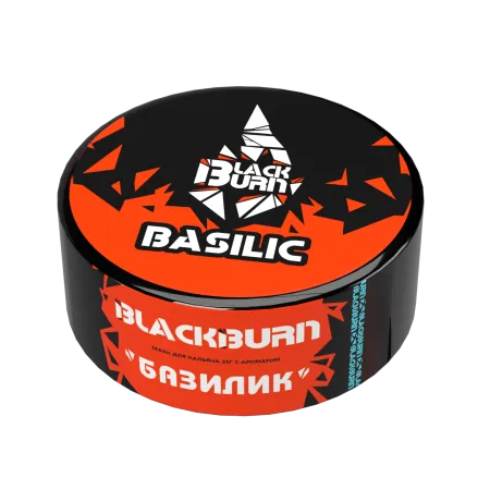 Купить Табак Black Burn 25г Basilic М