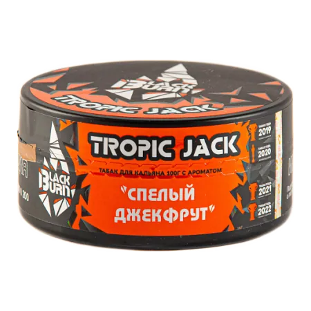 Купить Табак Black Burn 100г Tropic Jack M