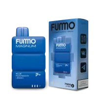 Одноразовая электронная сигарета Fummo Magnum 7500 - Голубая Малина Лимон М