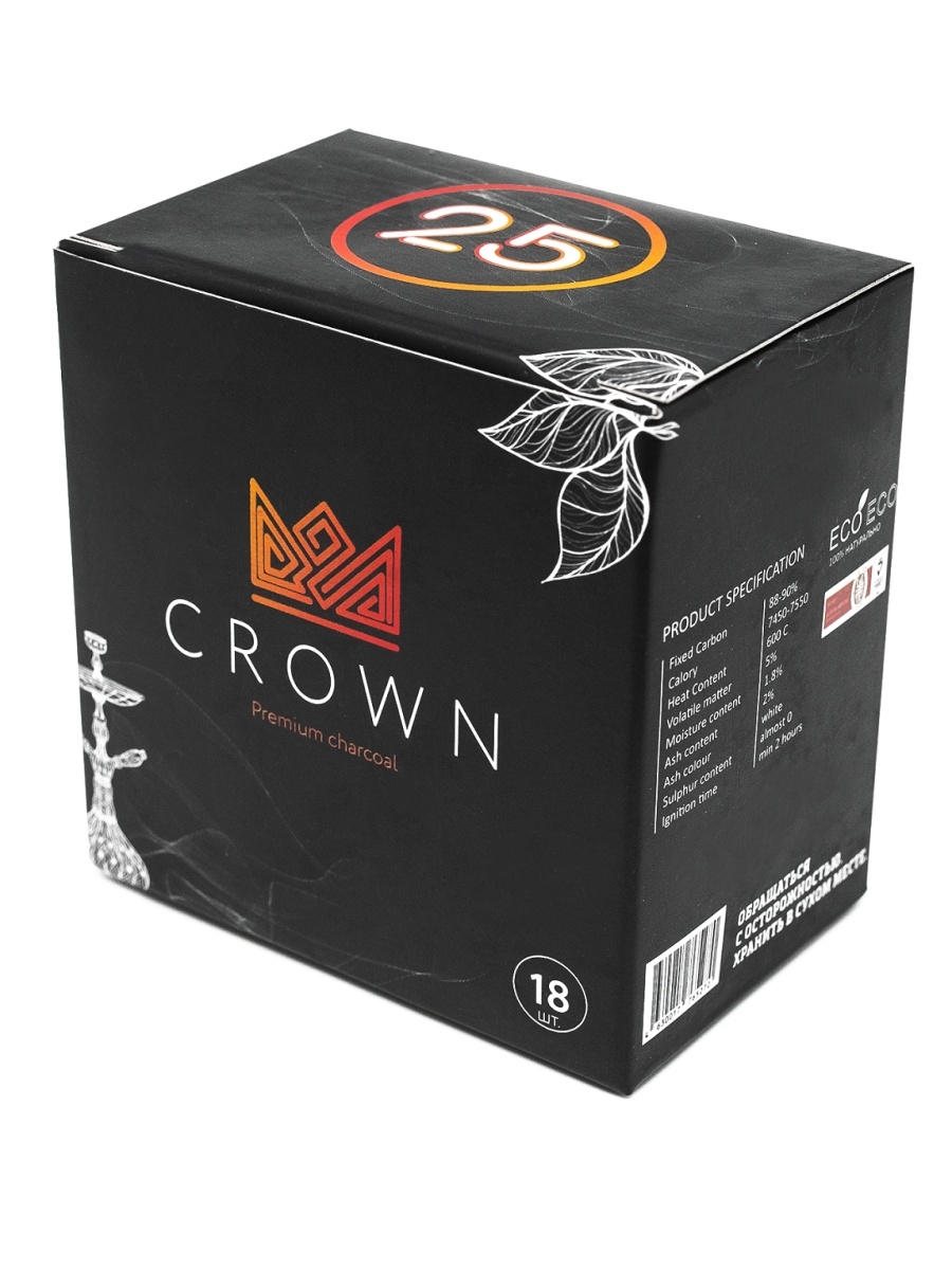 25 уголь. Уголь для кальяна Краун 25. Уголь Crown 25 mm 250. Уголь для кальяна Crown 25mm,. Кокосовый уголь для кальяна Crown 25.