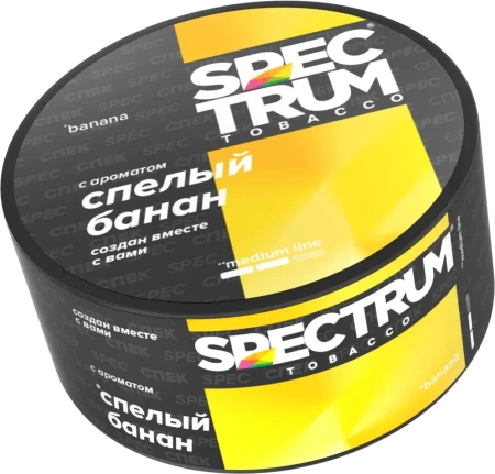 Табак Spectrum Medium Line 25г Спелый Банан M