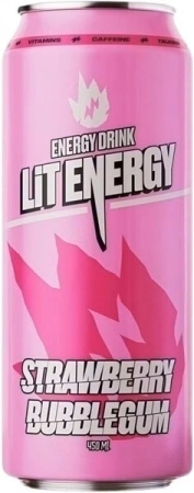 Энергетик Lit Energy 450мл Strawberry Bubblegum M